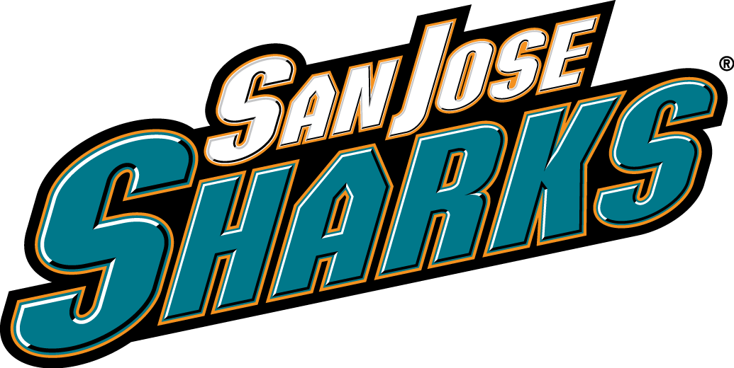 San Jose Sharks 2007-Pres Wordmark Logo fabric transfer